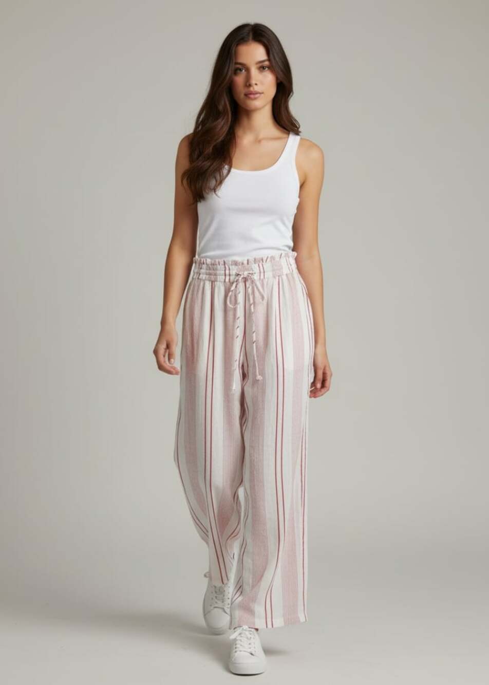 Joie Cavell Tie Waist Paper bag Pants